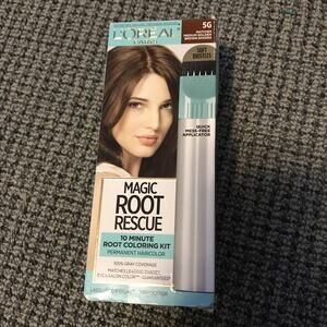 L'Oreal Magic Root Rescue 10 Minute Hair Coloring Kit #5G Medium Golden Brown